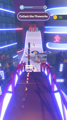 Fireworks Runner - Screenshot 3