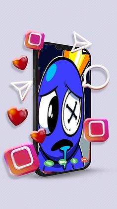 Prank Call for Rainbow Friends - Screenshot 1