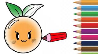 Kawaii Food Coloring Book - Screenshot 1