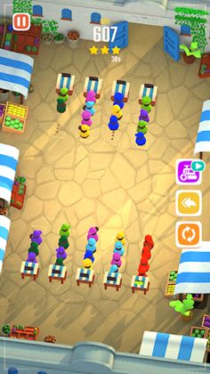 Sort People Puzzle: 3D Sorter - Screenshot 1