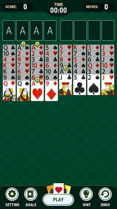 FreeCell Solitaire - Screenshot 1