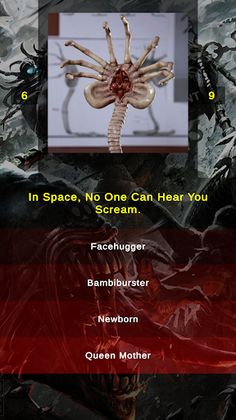 Xenomorph Alien Quiz - Screenshot 3