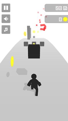 Stickman Runner 3D π - Screenshot 1