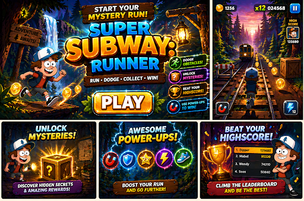 Super Subway: Forest Runner - Screenshot 1