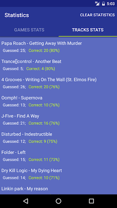 Audio Quiz - Screenshot 2