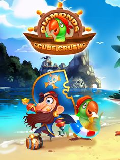 Diamonds Cube Crush - Screenshot 1