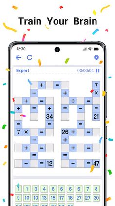Crossmath - Number Puzzle Game - Screenshot 2