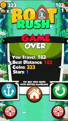 Boat Rush - A Water Adventure - Screenshot 1