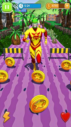 Superhero Runner - Speed Hero - Screenshot 2