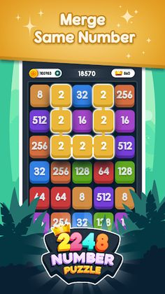 2048 Real - Number Puzzle 2023 - Screenshot 1