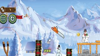 Toilet vs Snowman - 2D game - Screenshot 2