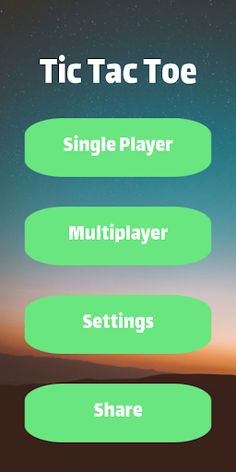 Classic Tic-tac-toe - Screenshot 1