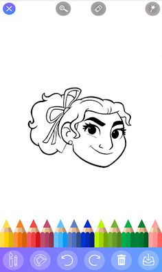 Glitter Coloring Book Encanto - Screenshot 3