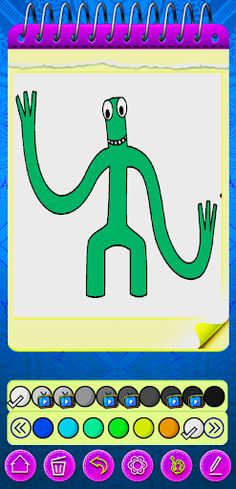 Rainbow Drawing: Coloring Book - Screenshot 2