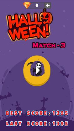 Halloween Connect Match 3 - Screenshot 1