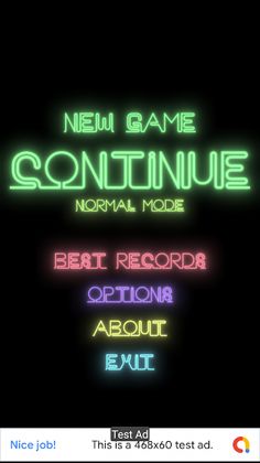 Neon: Simple Match-3 - Screenshot 1