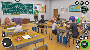 High School Girl Life Sim 3D - Screenshot 3