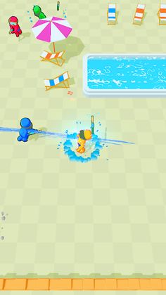 Don't get wet - pool royale - Screenshot 3