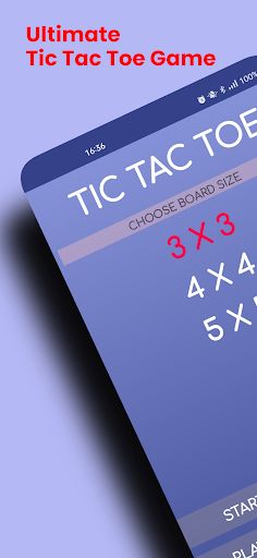 Tic Tac Toe Multiplayer & AI - Screenshot 1