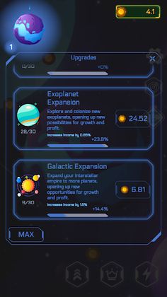 Planetary Clicker - Screenshot 3