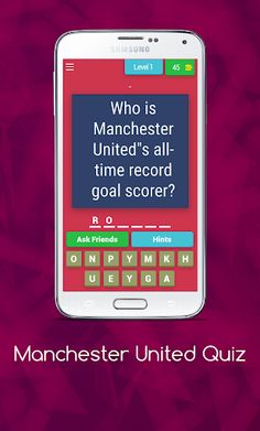 Manchester United Quiz - Screenshot 1