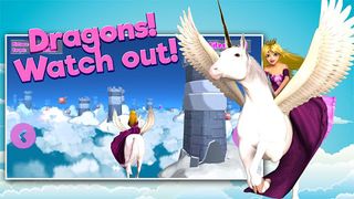 Princess Unicorn Sky World Run - Screenshot 3