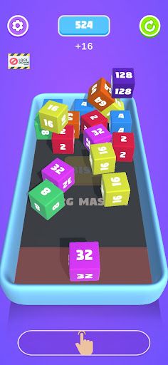 Merge Master : Cube 2048 Merge - Screenshot 3