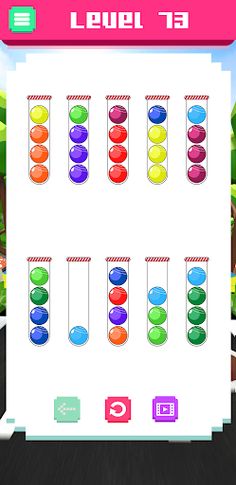 Sort Color Puzzle Game - Screenshot 1