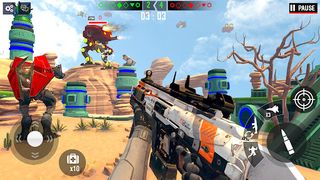 Evolution Robot War: Gun Games - Screenshot 2
