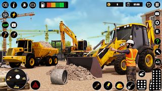 Road construction JCB games 3D - Screenshot 3