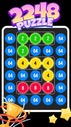 2248 - Number Puzzle Game - Screenshot 2