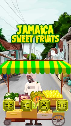 Jamaica Fruits Match - Screenshot 1