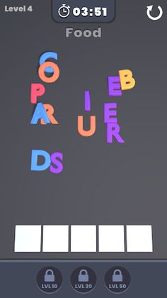 Letter Match 3D - Screenshot 2