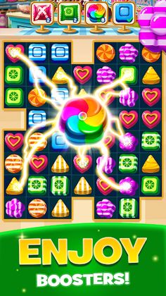 Cookie Blast Sugar Candy Match - Screenshot 1