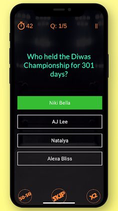 Fan Quiz For WWE Wrestling 202 - Screenshot 2