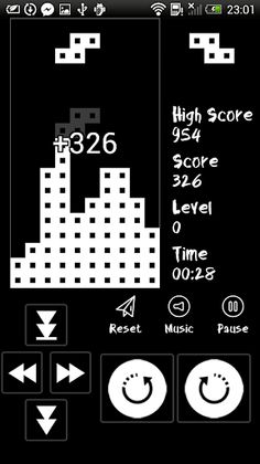 Brick Classic - Black & White - Screenshot 2