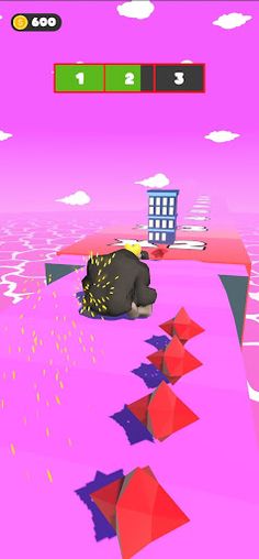 Monster Fight--juego de correr - Screenshot 2