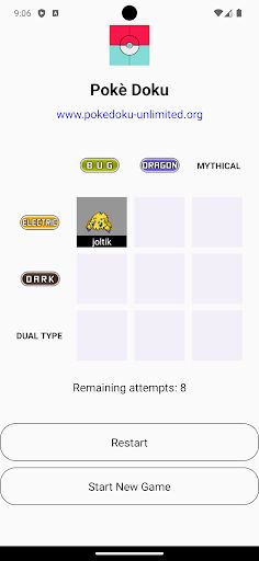 Pokedoku Unlimited - Screenshot 2