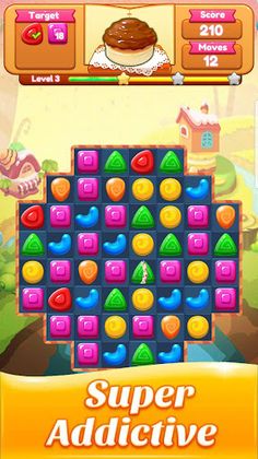 Cookie Crush Match - Jam Blast - Screenshot 1