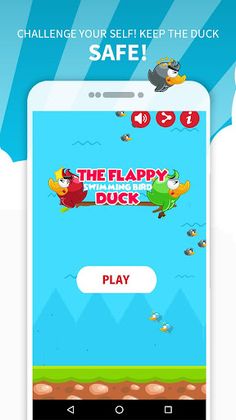 The Flappy Duck - Screenshot 1