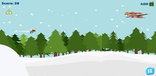 grizzy skiing adventure - Screenshot 1