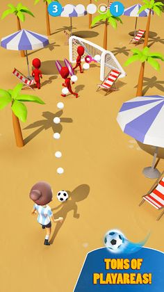 Crazy Super Kicks: Soccer Game - Screenshot 4