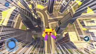 Zombie Rainbow Man: Rope Hero - Screenshot 3