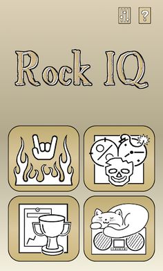 Rock IQ - Викторина о Рок музы - Screenshot 1