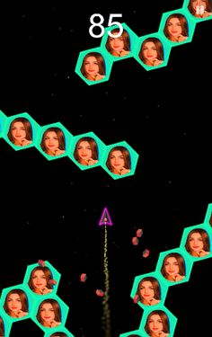 Lady Diana Space- Shooter game - Screenshot 1
