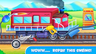 Train cleaning game - Screenshot 3