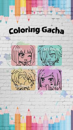 Gacha Coloring Book - Screenshot 1