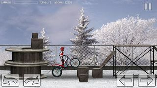 Bike Trial Snow Ride - Screenshot 3