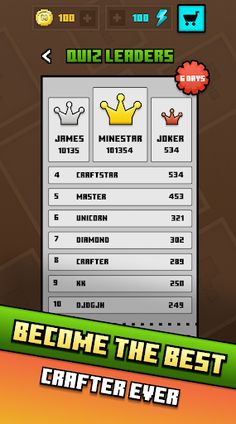 Mine-Crafter Quiz: Recipe Grid - Screenshot 4