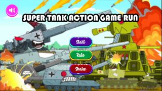 Super Tank Cartoon Rumble Game - Screenshot 2